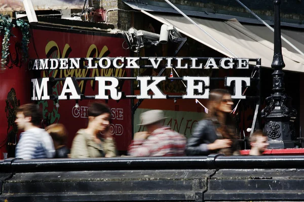 Camden Town, Market, London — Stock Photo, Image