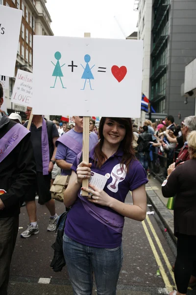 2012, Лондон Pride, Worldpride — стоковое фото