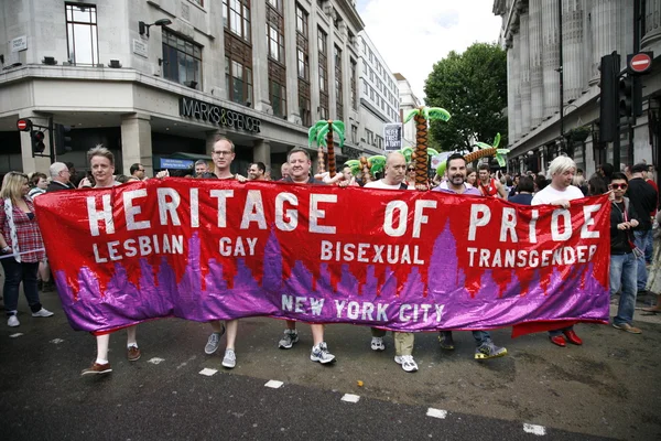 2012, Orgullo de Londres, Worldpride — Foto de Stock