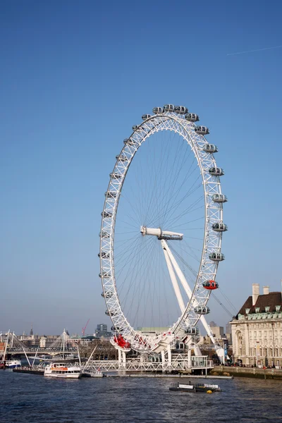 Londyn oko, tysiącleciu koła — Zdjęcie stockowe