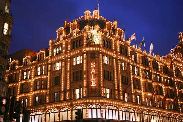 Harrods, στο Λονδίνο — Φωτογραφία Αρχείου