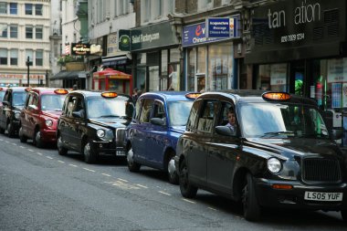 London Taxi clipart