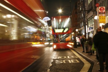 Londra'nın Noel dekorasyon