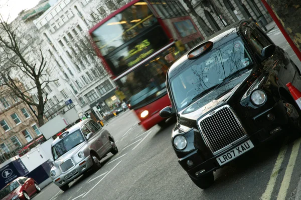 Лондоні taxi — стокове фото