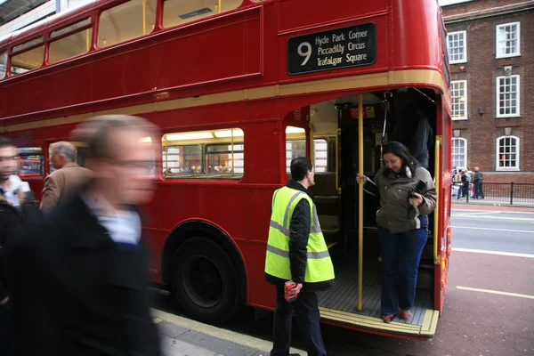 Londra yol ana veri yolu — Stok fotoğraf