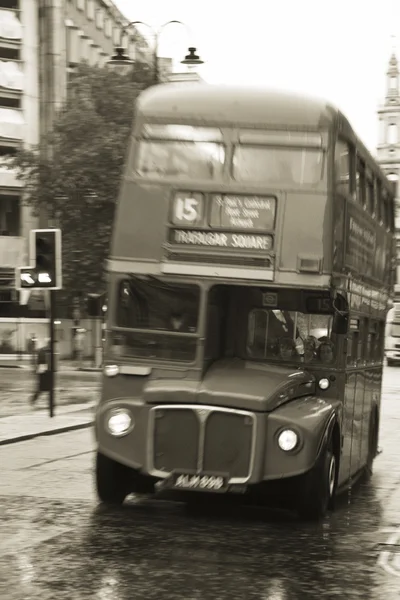 Percorso di Londra Master Bus — Foto Stock