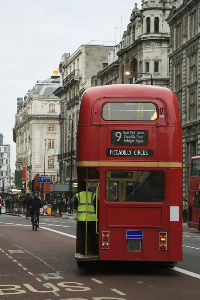 Ruta de Londres Master Bus — Foto de Stock