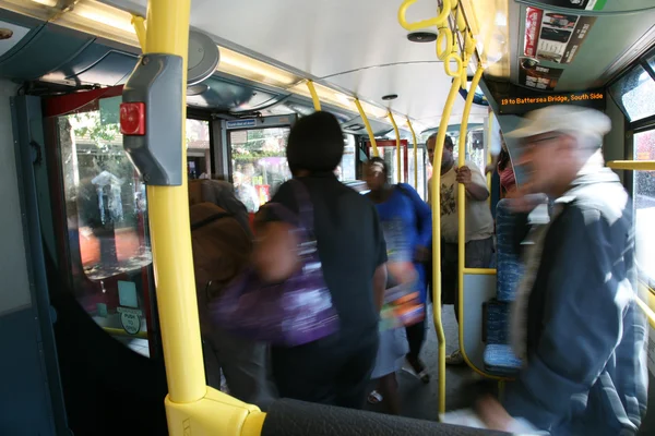 Londres Bus Commuter — Photo