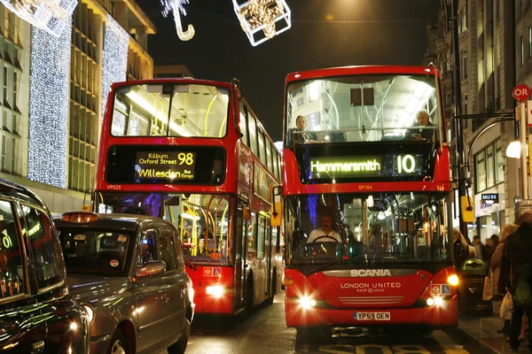 Decoração de Natal em Londres — Fotografia de Stock