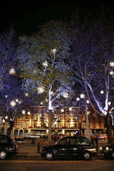 Φώτα των Χριστουγέννων στο Λονδίνο — Φωτογραφία Αρχείου