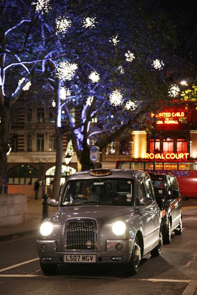 Luces de Navidad en Londres — Foto de Stock