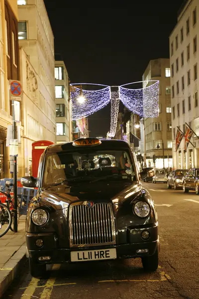 Taxi in Bond Street — Foto Stock
