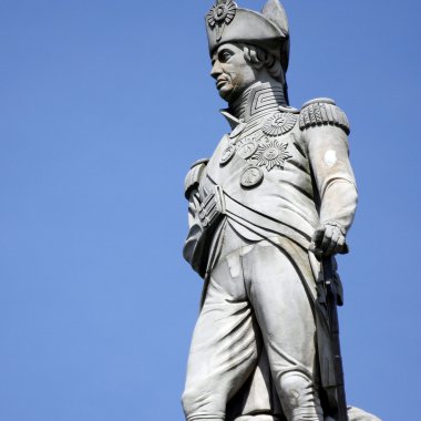 Nelson statue clipart