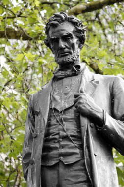 Lincoln statue clipart