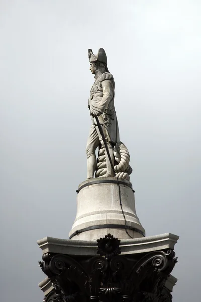 Nelson statue — Stock Photo, Image