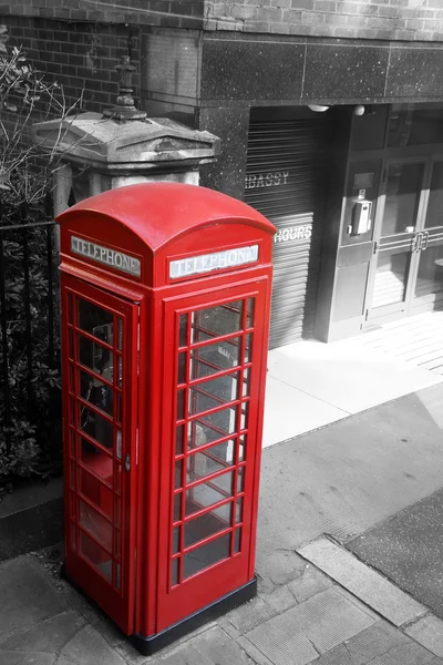 Londen Phone booth — Stockfoto