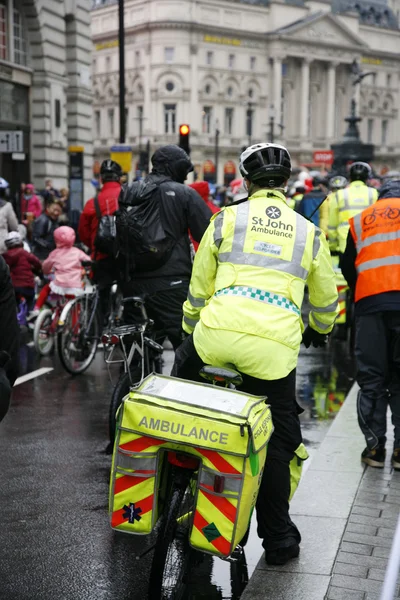 St john ambulans Kampüs büyük yolculuk, Londra Bisiklete binme Kampanya.