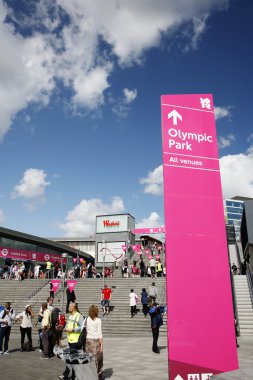 2012 Londra Olimpiyat Parkı girişi