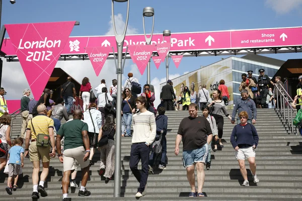 Stock image Entrance to the 2012 London Olympic Park