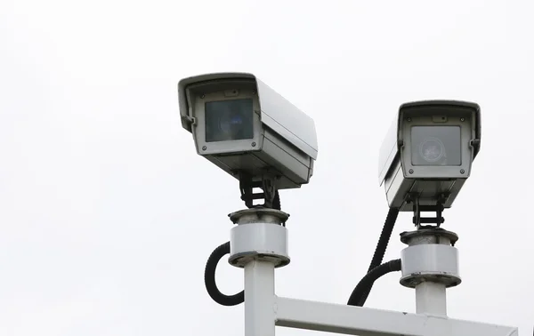 CCTV, bewakingscamera — Stockfoto