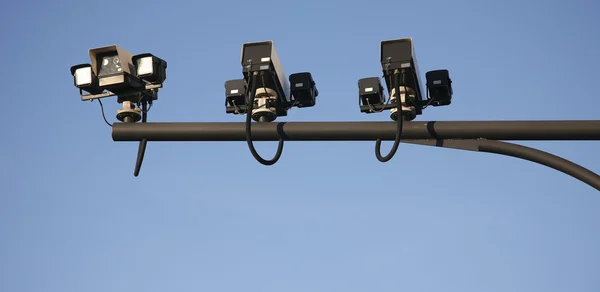 CCTV, trafik kamera — Stockfoto
