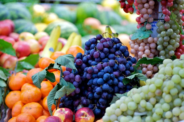 Stock image Fresh fruits and vegetables market