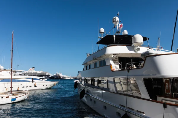 stock image Beautiful scene of boats in Monaco