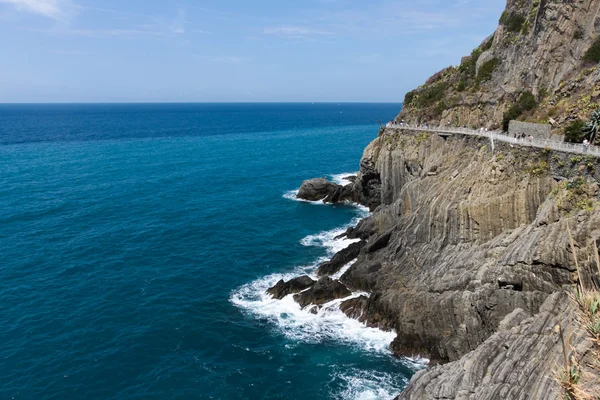 Beautiful coastline in Cinque Terre, Liguria, Italy — Stock Photo, Image