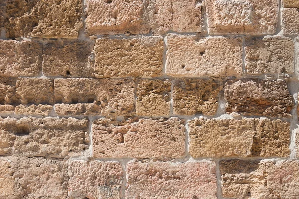 Eski provencal taş duvar arka plan — Stok fotoğraf