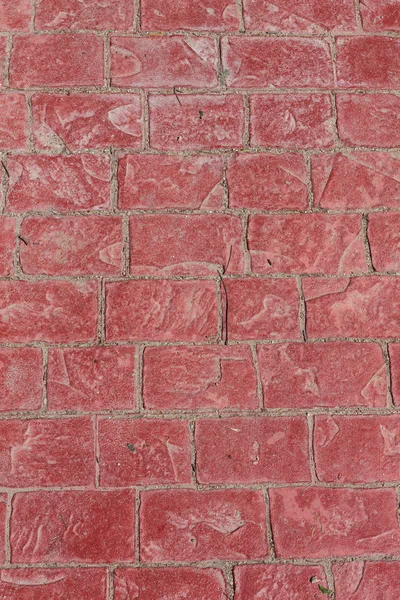 Nahtlose Fliesen Muster einer Kopfsteinpflaster Straße Textur oder Backgr — Stockfoto