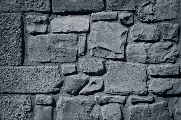 Cool vintage grey stone wall texture background — Stock Photo, Image