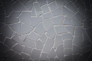 White tile pattern of a cobble stone street texture clipart