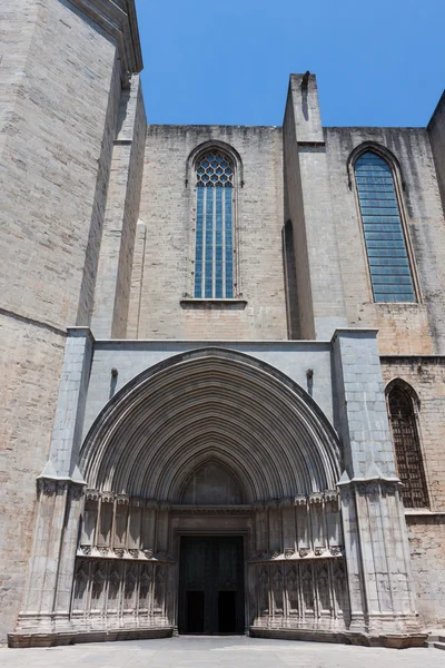 La catedral de girona, Spanien — Stockfoto