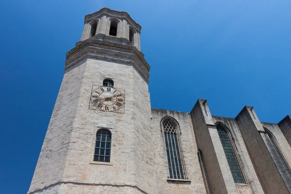 赫罗纳圣玛丽大教堂 — 图库照片
