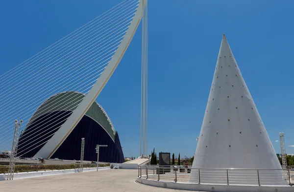 Valencia Hemispheric - City of Arts and Science — Stock Photo, Image
