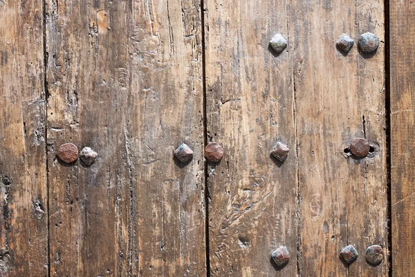 Grote houten deur achtergrond — Stockfoto