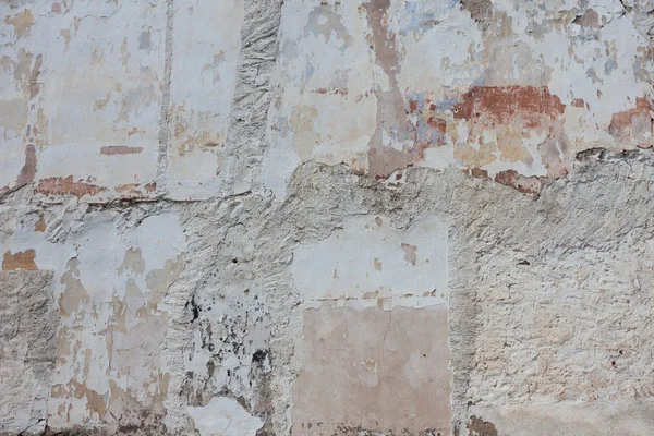 Knäckt målad gips betong vägg bakgrund — Stockfoto