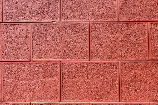 stock image Stone red wall background