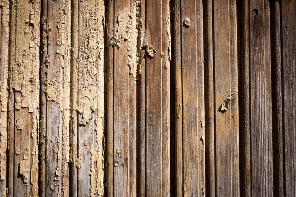 Gamla väderbitna målad trä vägg bakgrund — Stockfoto