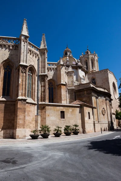 Katedrála v Katalánsku ve Španělsku — Stock fotografie
