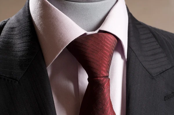 Oblek, košili, kravatu — Stock fotografie