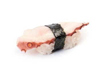 suşi nigiri, tako, ahtapot