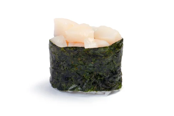 Gunkan sushi, hotate, capesante — Foto Stock