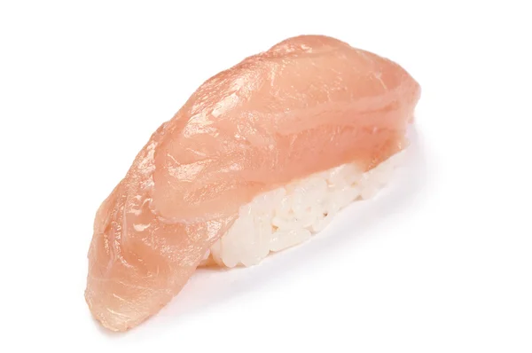 Sushi nigiri, Hamachi, farok — Stock Fotó