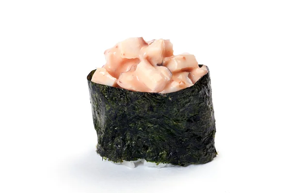 Gunkan Sushi, taco épicé, pieuvre épicée — Photo