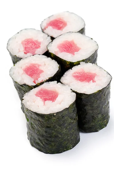 Hosomaki, czasu tekka maki, tuńczyk — Zdjęcie stockowe