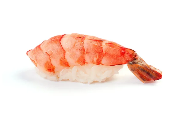 stock image Nigiri sushi. Eby. Shrimp. On a white background.