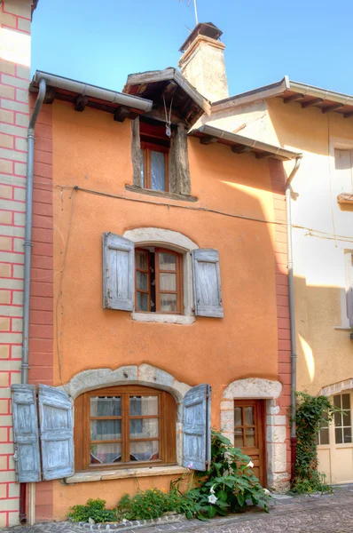 stock image Window Shutters in Cremieu France