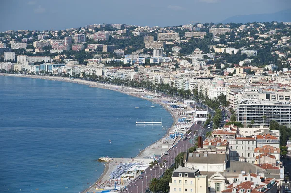 La côte de Nice depuis Castle Hill — Photo
