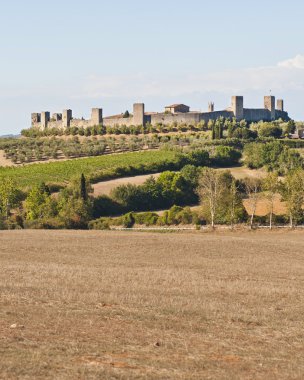 Monteriggioni ortaçağ köyü